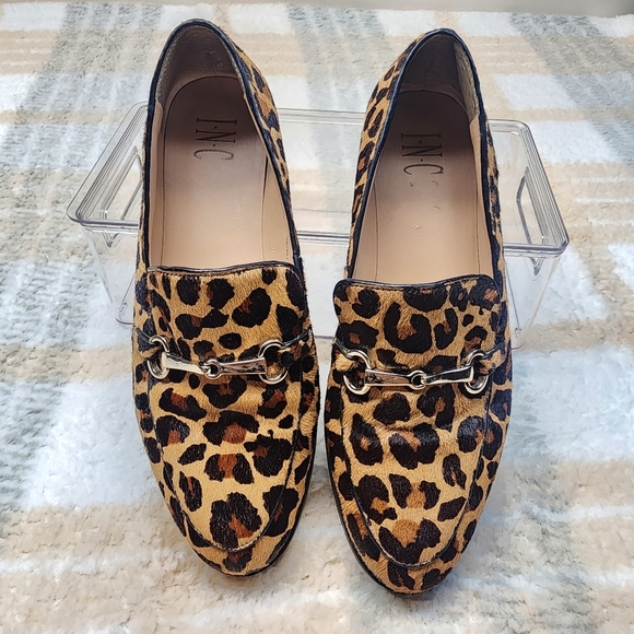 INC(International Concepts) Women's  Leopard Taylyn Loafers 10M - Picture 4 of 9